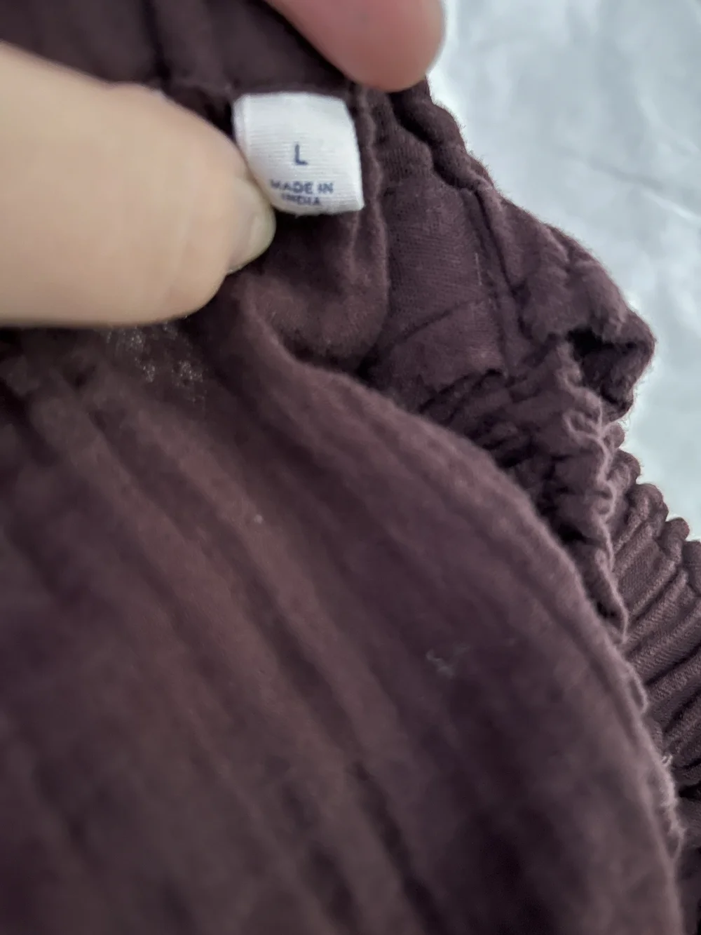 GAP KIDS- Brown Linen Babydoll Top